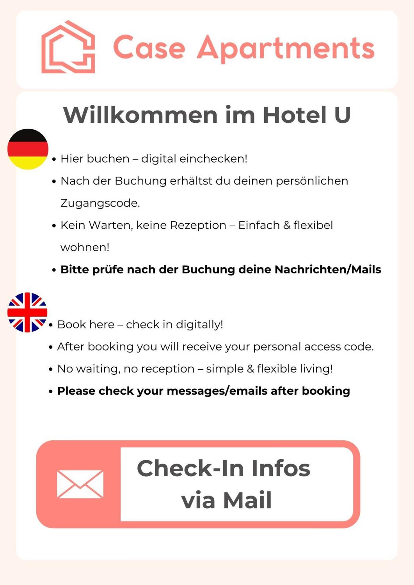 Hotel U Muelheim Free Parking Highspeed Wifi 뮬하임안더루 외부 사진